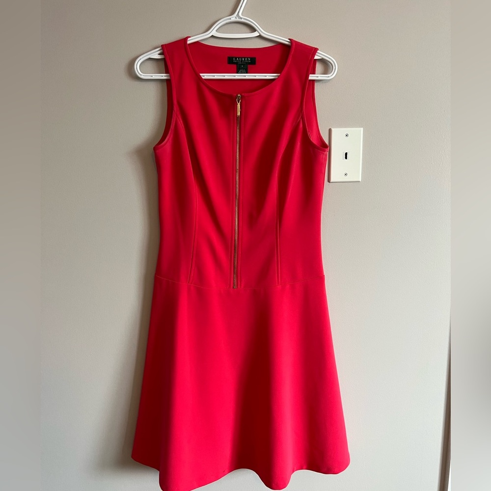 Ralph Lauren coral dress